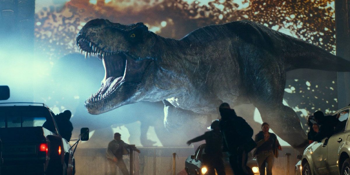 T Rex In Jurassic World Dominion