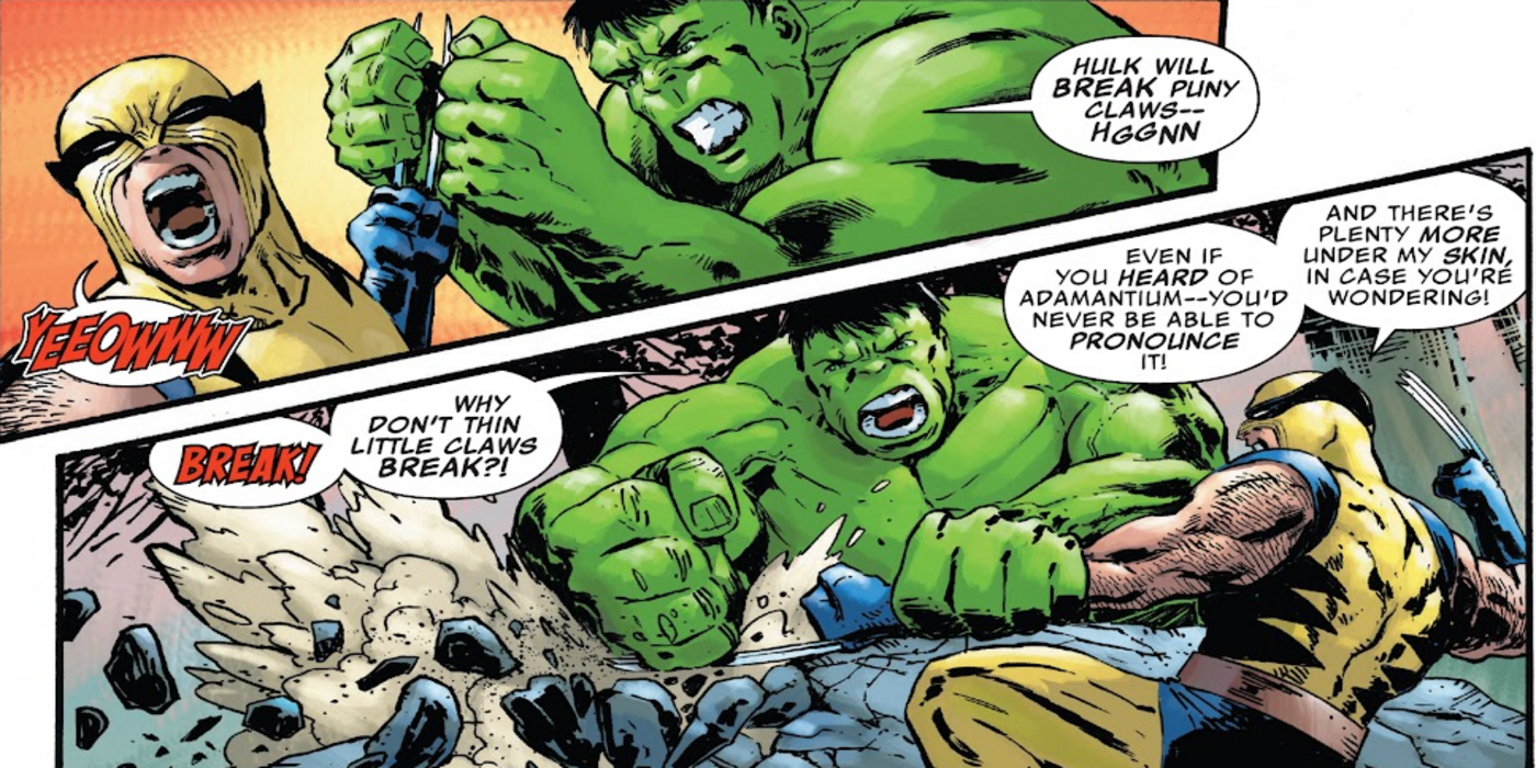 Wolverine contro Hulk
