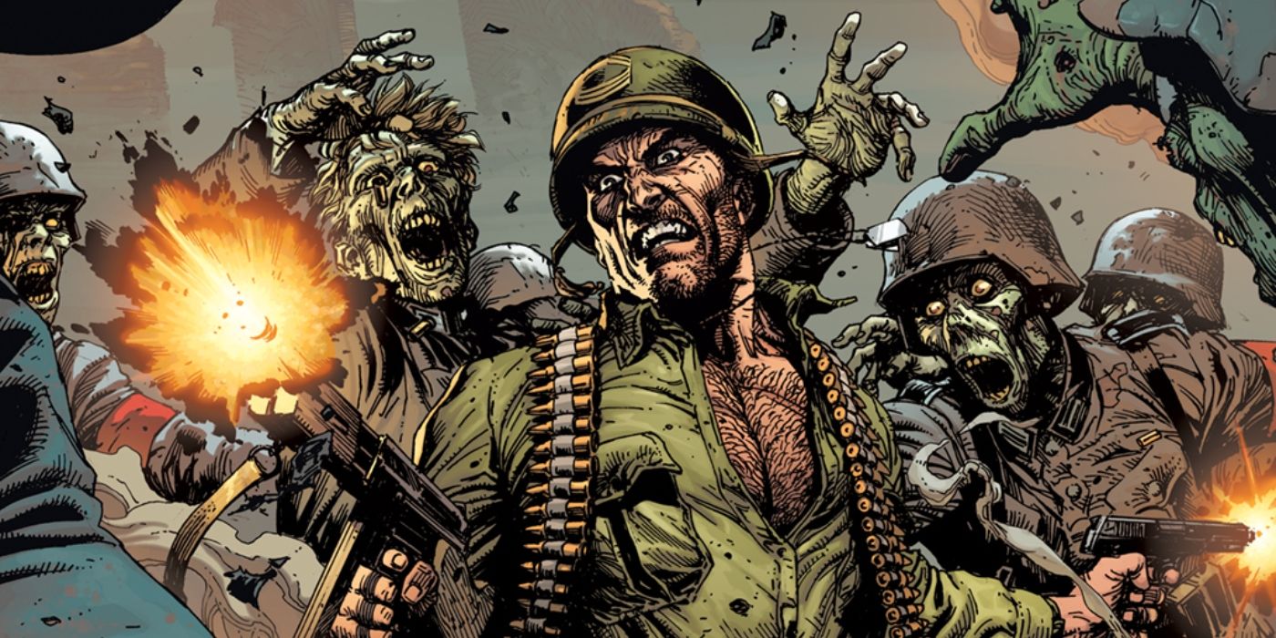 Il sergente  Fumetti horror Rock Army of the Dead 1