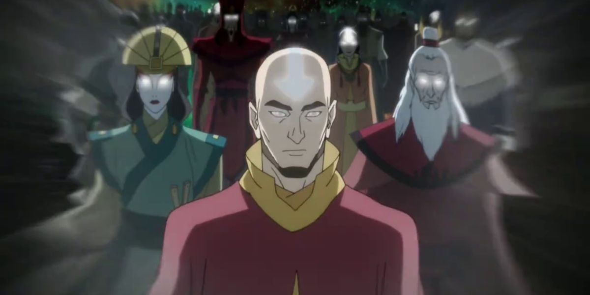 La leggenda di Korra - Aang e gli avatar del passato