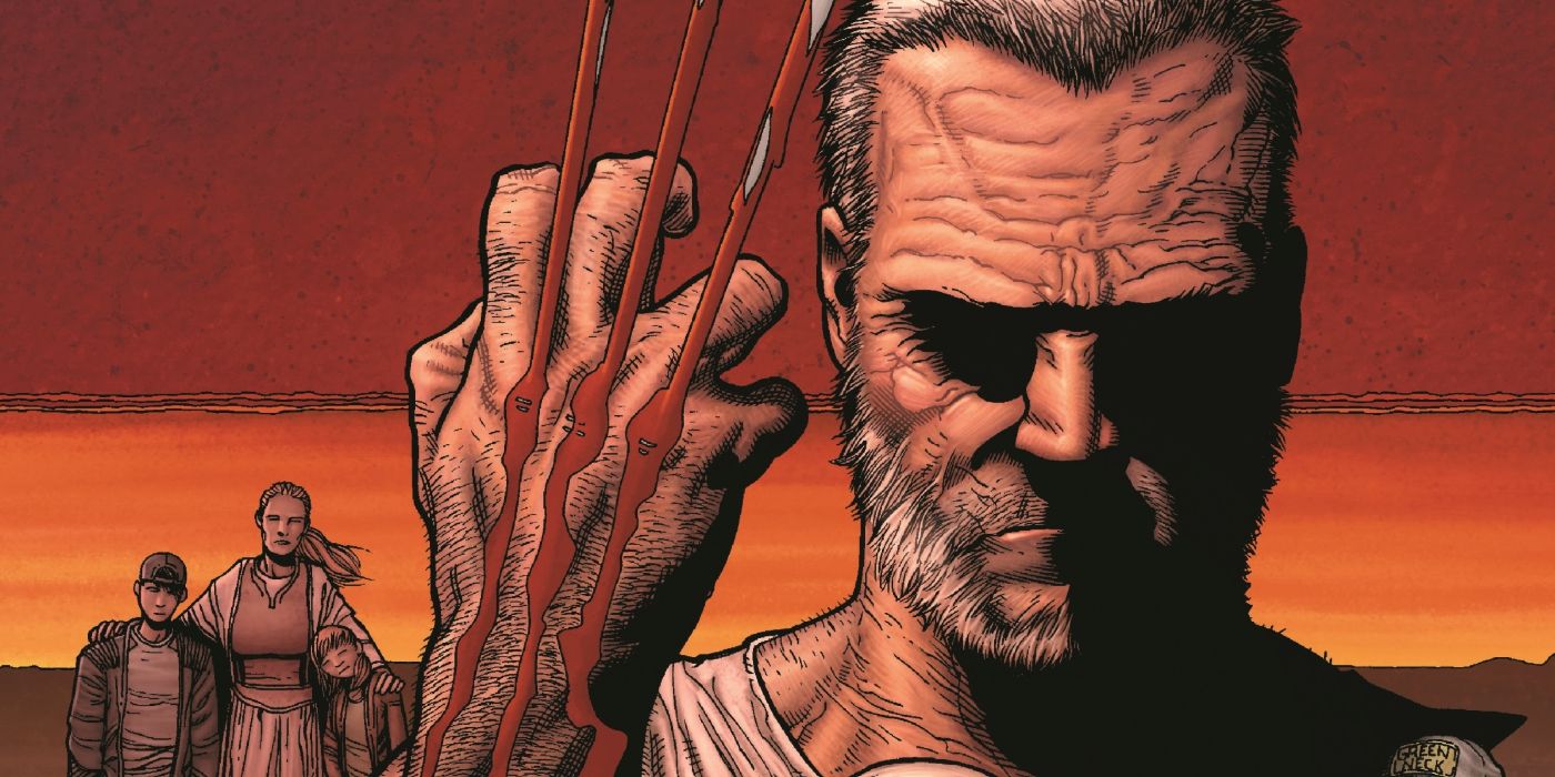 Copertina di Wolverine Old Man Logan.