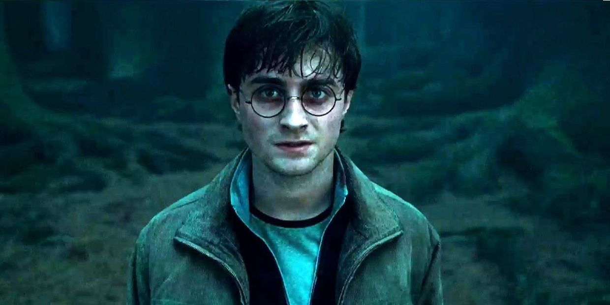 Harry Potter pronto ad affrontare Voldemort in Harry Potter e i Doni della Morte: Parte Seconda.