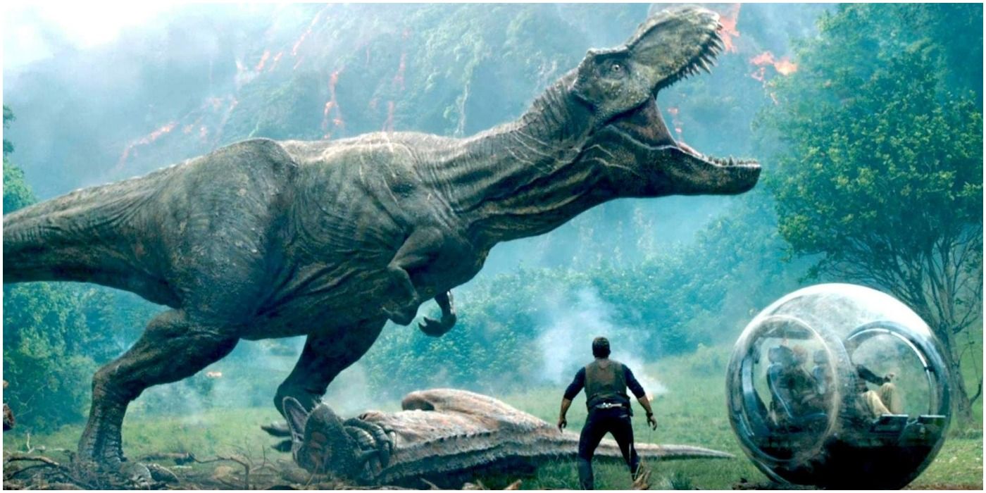 Jurassic World, scena di apertura del film Il regno caduto