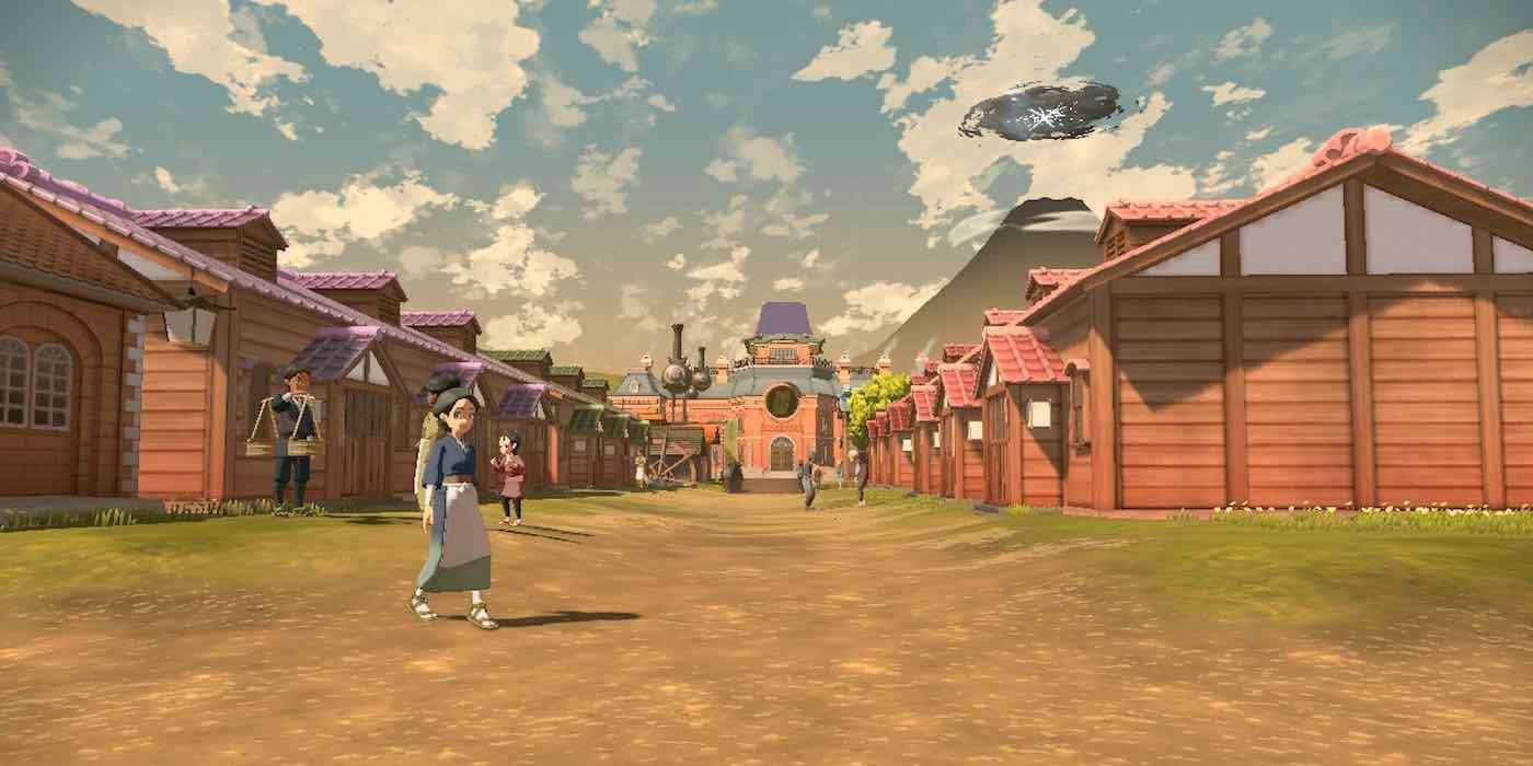 Pokémon Leggende Arceus Jubilife Village.
