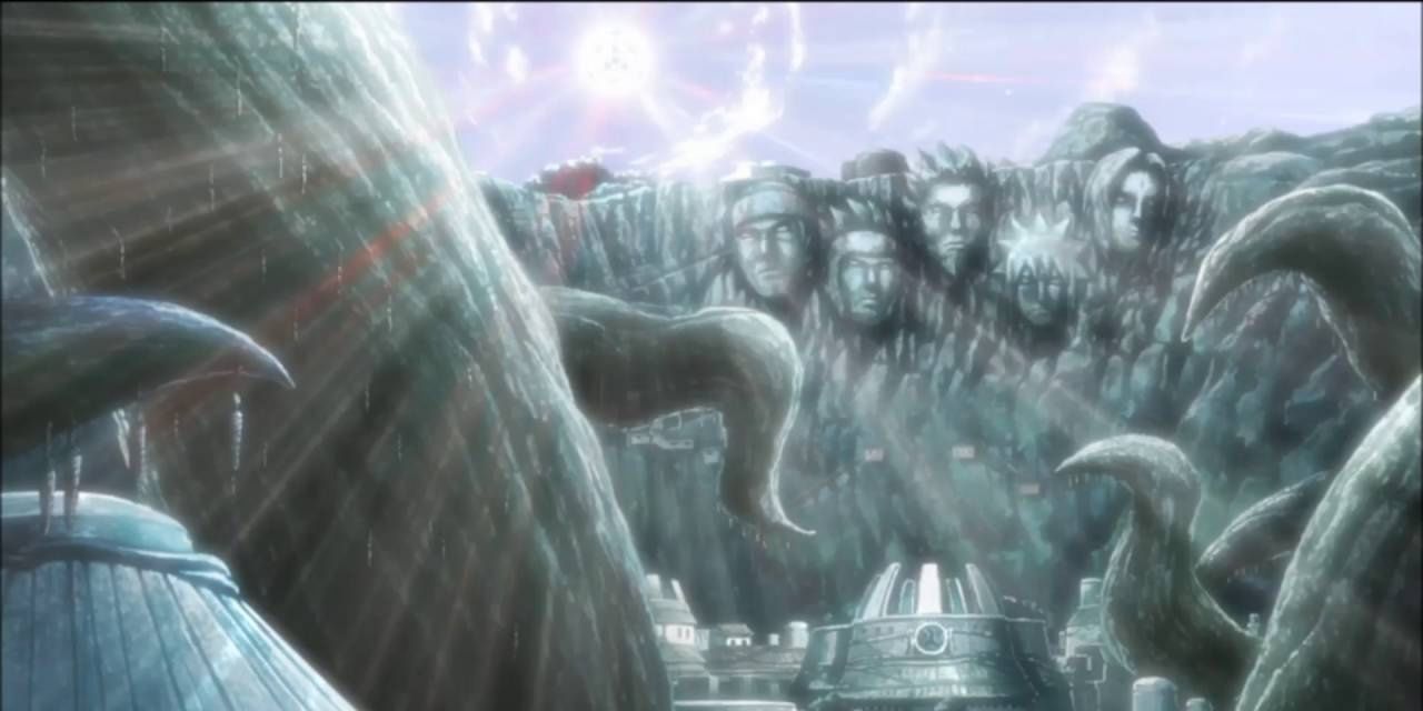 Il Villaggio della Foglia viene inghiottito dallo Tsukuyomi Infinito (Naruto Shippūden)