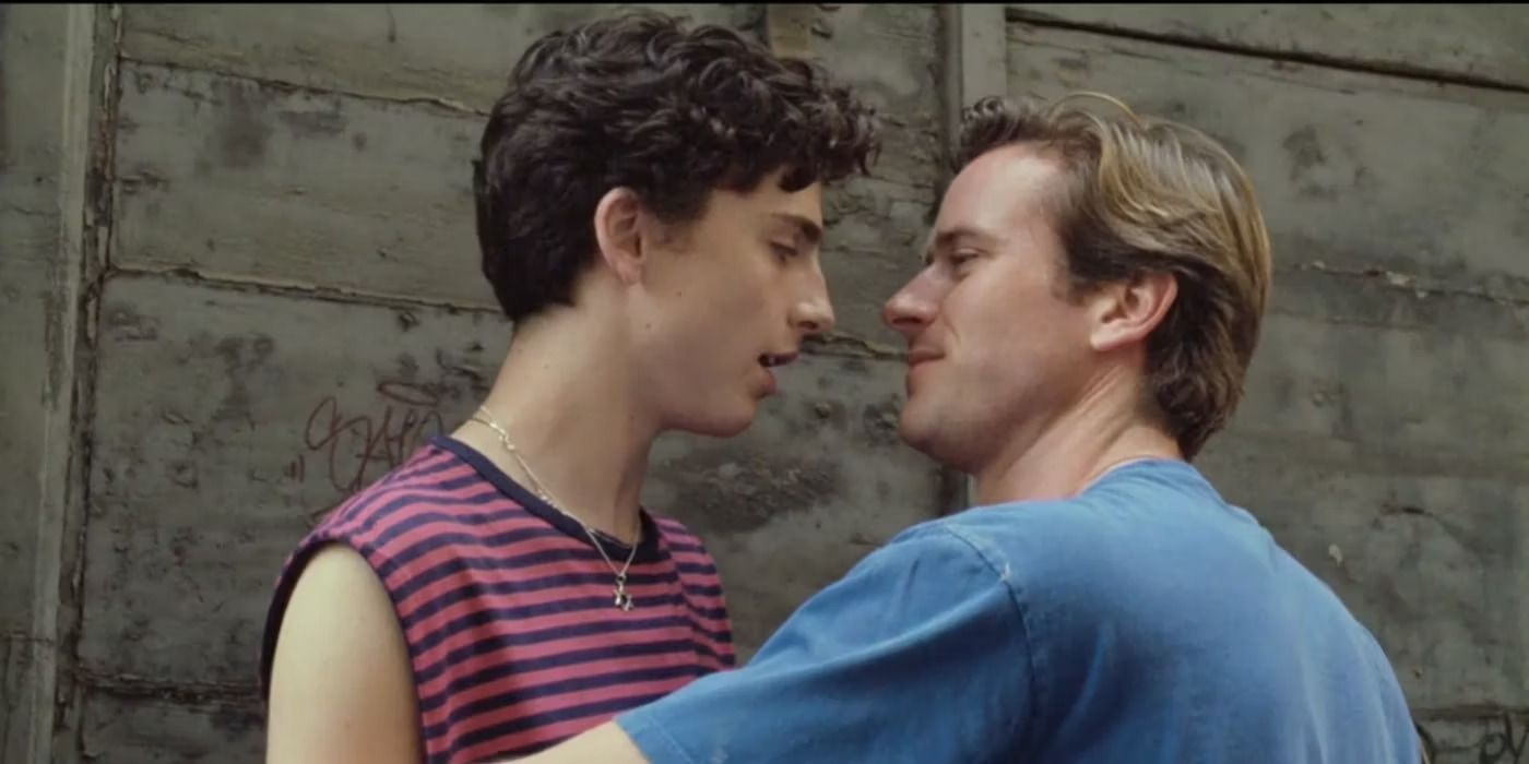 Timothee Chalamet e Armie Hammer in Chiamami col tuo nome
