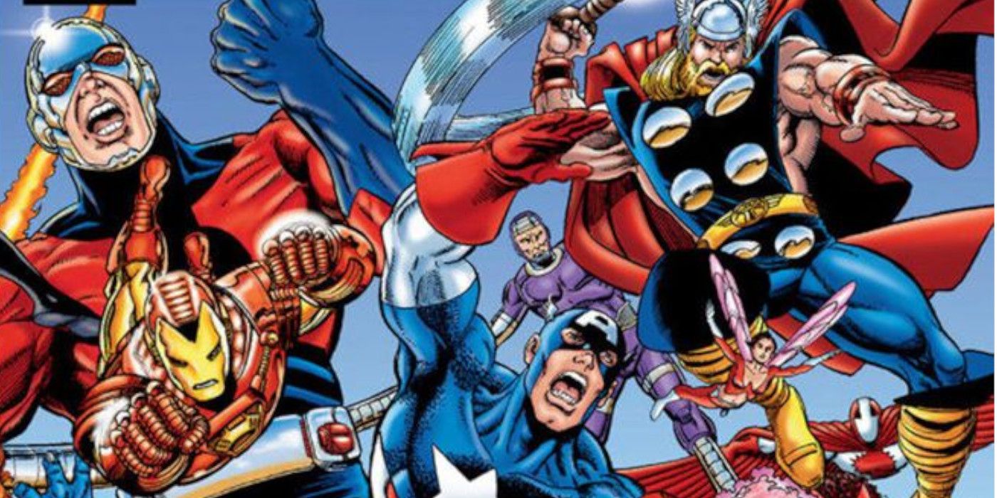 Copertina di Perez-Avengers - Marvel Comics