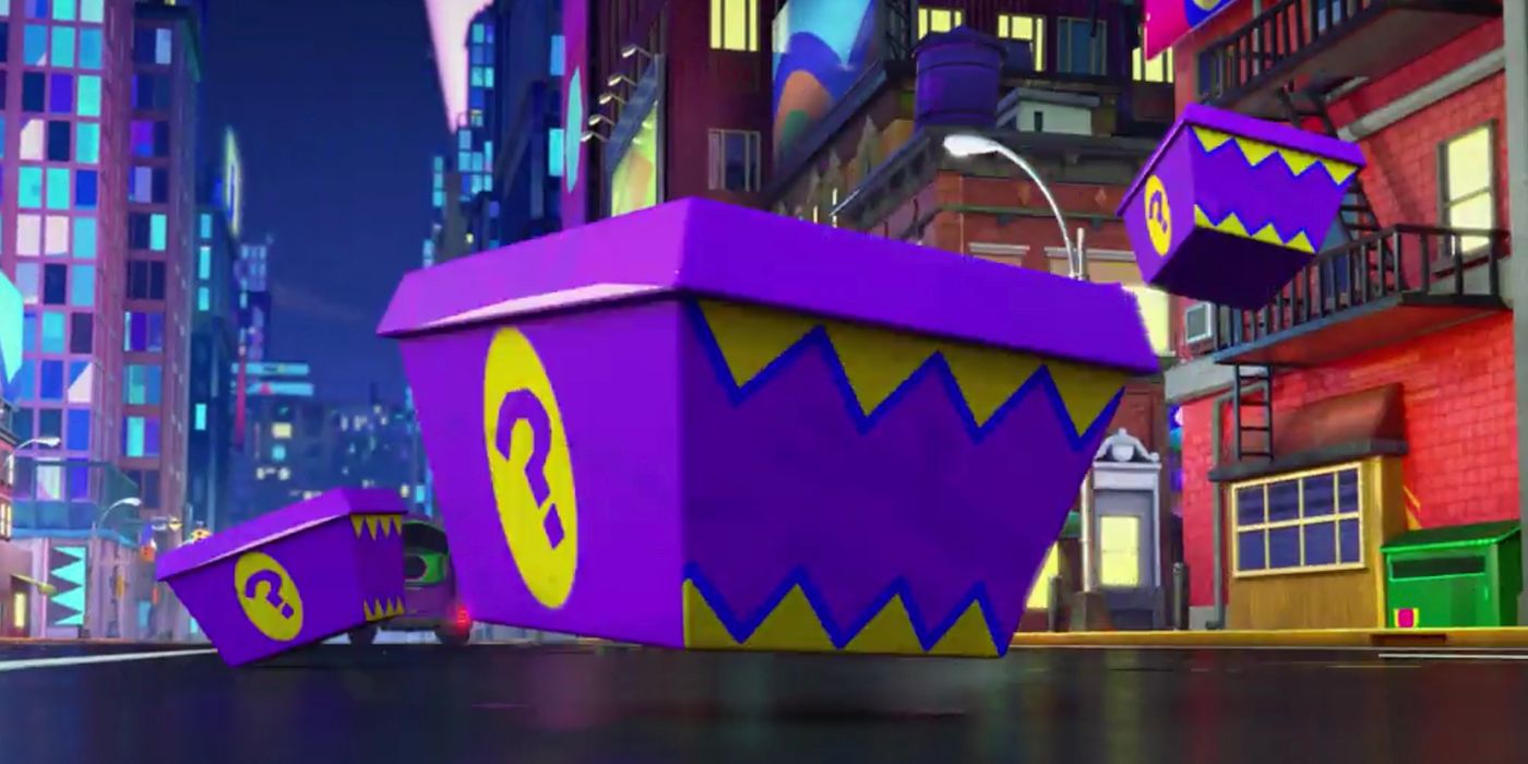 Batwheels fece un cenno a Mario Kart con le scatole di Joker