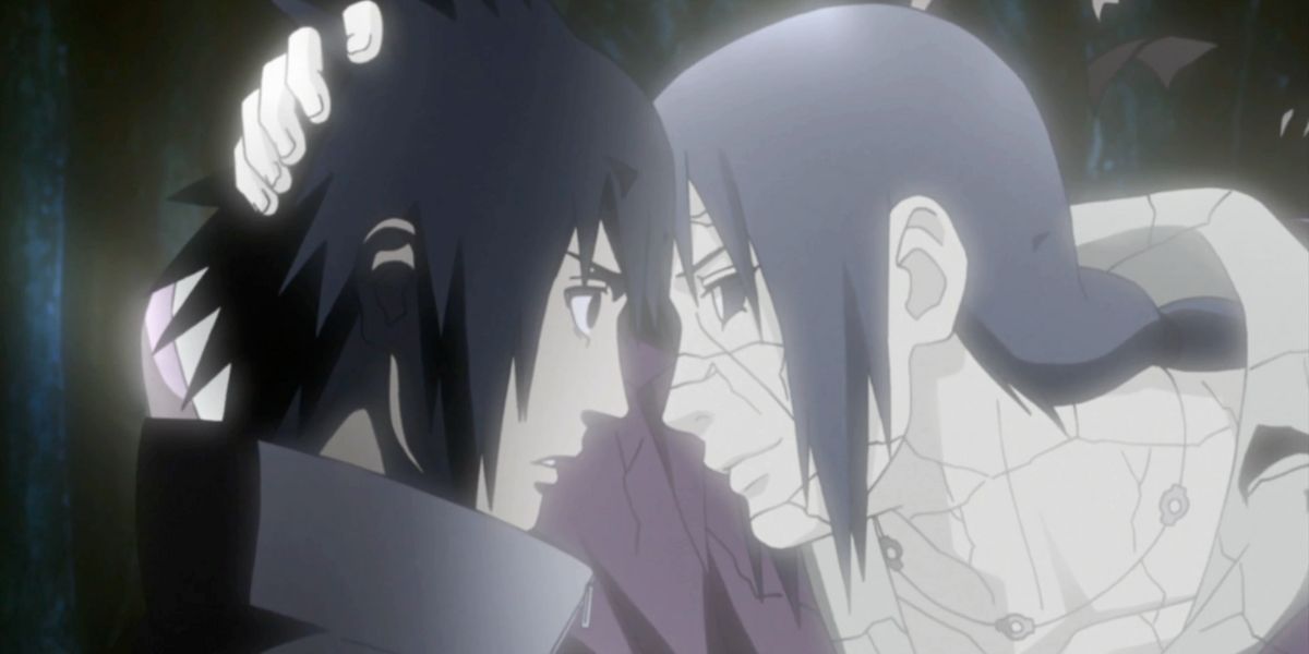 Itachi impartisce le sue ultime opere a Sasuke (Naruto Shippūden)