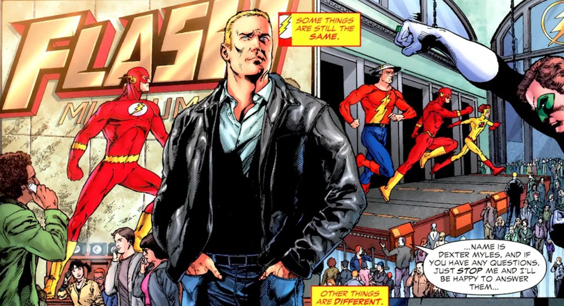 Barry Allen ritorna in The Flash Rebirth (2009)