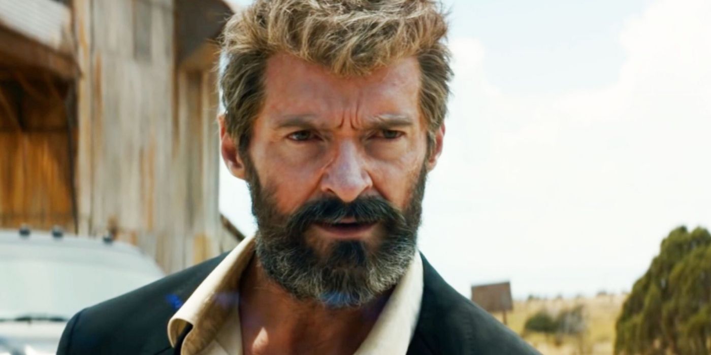 Hugh Jackman nei panni di Wolverine in Logan