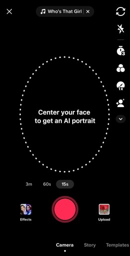 Come utilizzare il filtro AI Portrait su TikTok