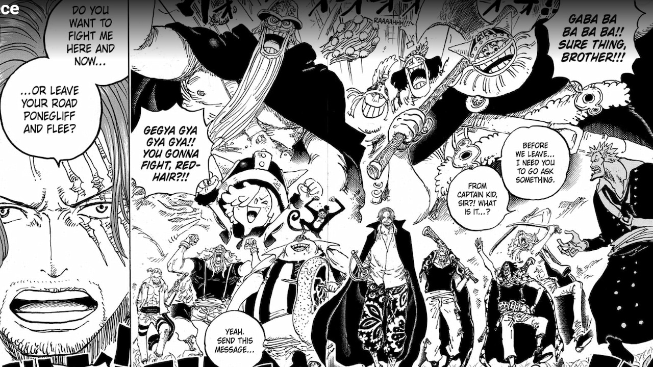 Spoiler del capitolo 1077 di One Piece e sequenza temporale di rilascio |  L'attacco del Fanboy