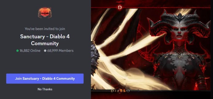 Server Discord di Diablo 4