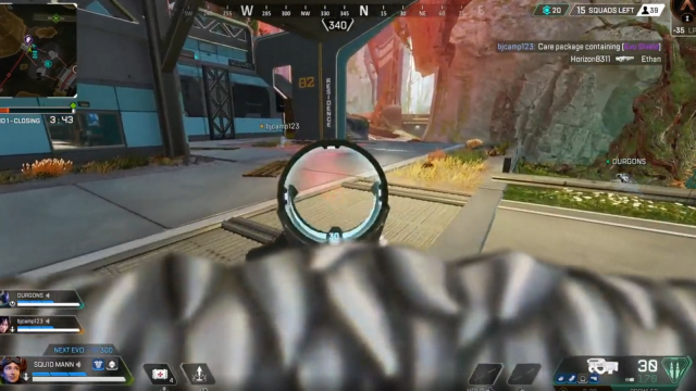 L'interfaccia utente di Apex Legends mostra un bug con Horizon quando si mira 1x sul Prowler.