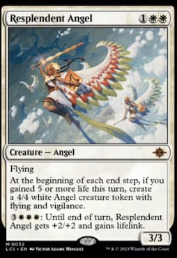 Immagine di angeli che volano in battaglia