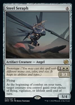 Steel Seraph è un imponente angelo artefatto gigante