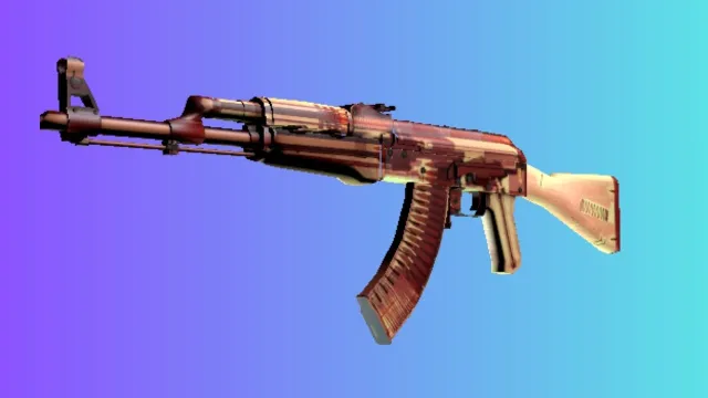 Un AK-47 con una skin 