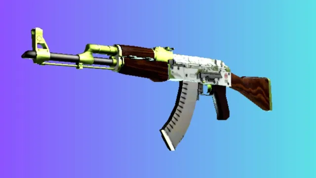 Un AK-47 con skin 